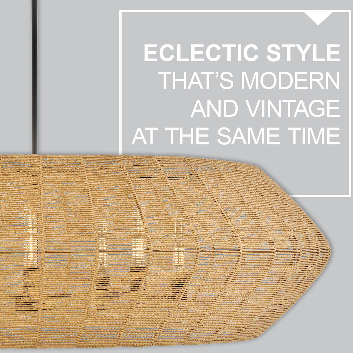 Lisa McDennon Luca 3 Light 21.25 inch Black Indoor Chandelier Ceiling Light in Black / Camel Rattan, Convertible