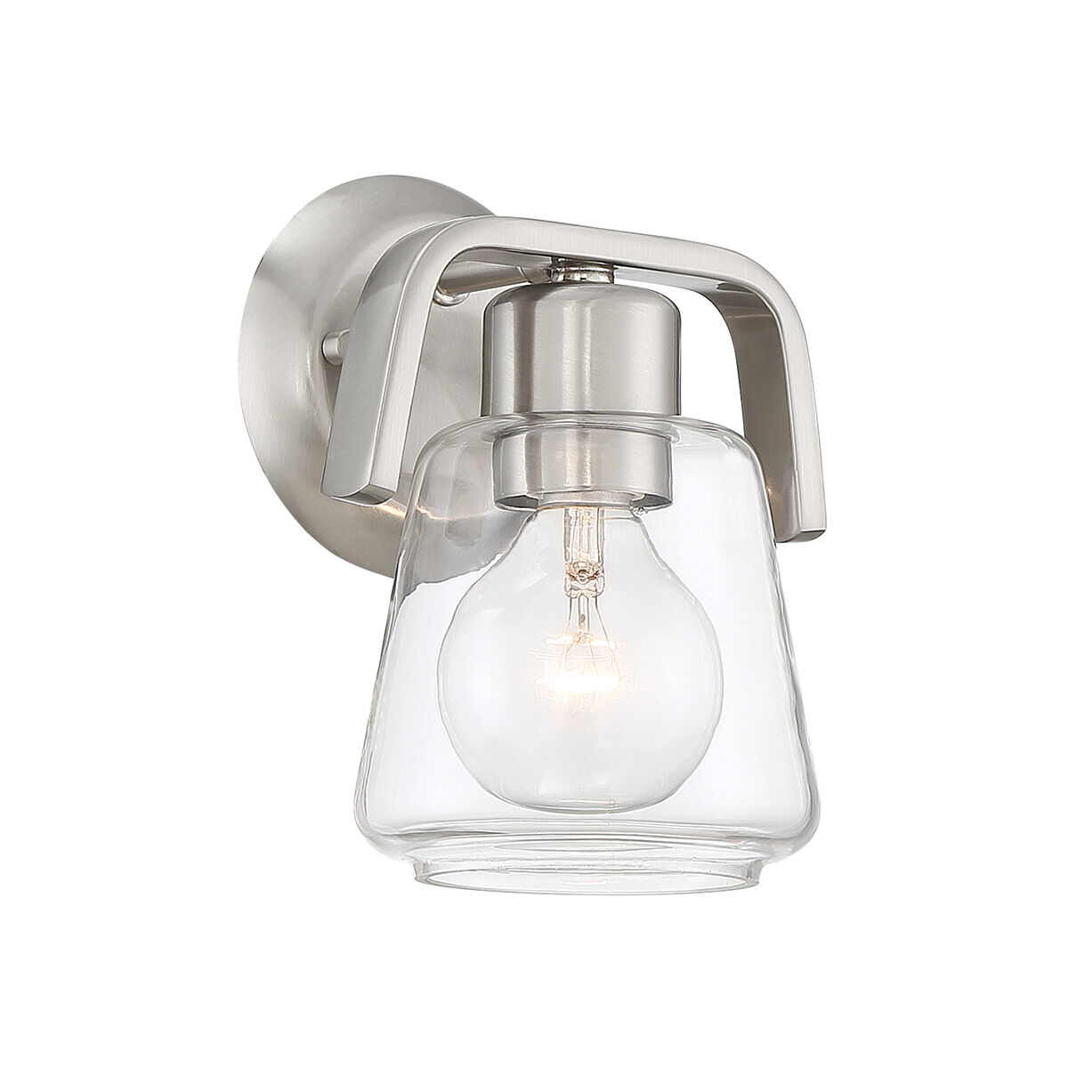 Riley 1 Light 6.25 inch Satin Platinum Wall Sconce Wall Light