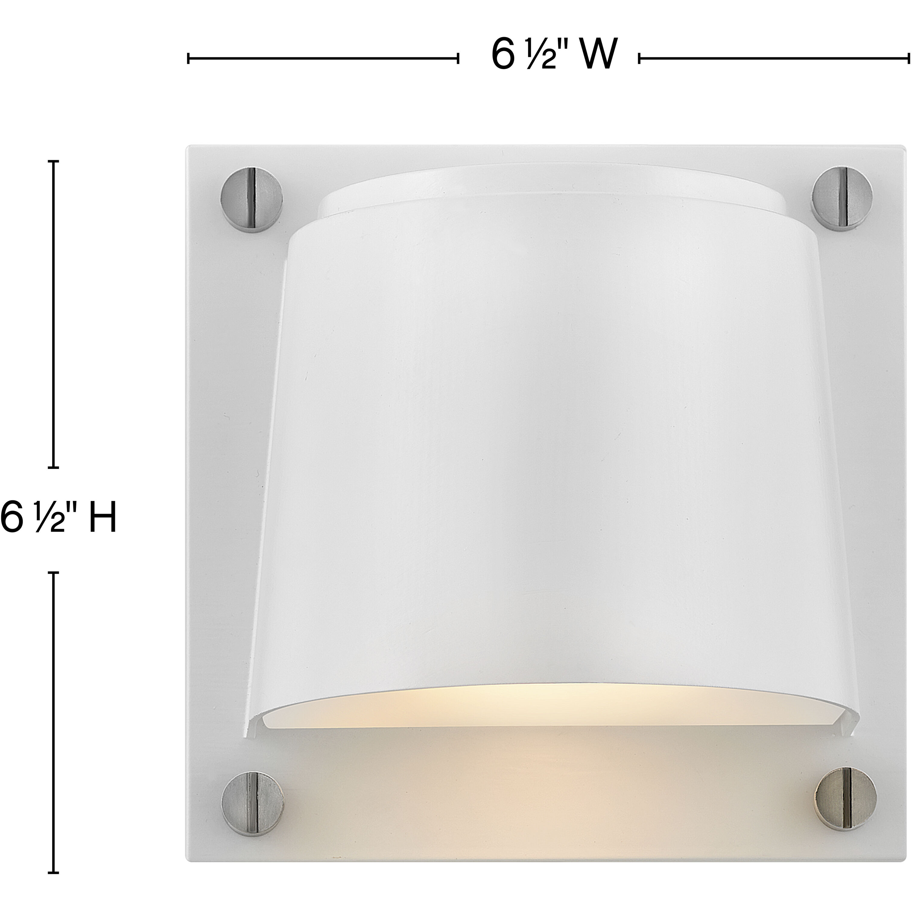 Coastal Elements Scout LED 7 inch Satin White with Stainless Steel Outdoor Wall Mount Lantern
