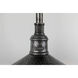 Toledo 3 Light 14 inch Old Silver Outdoor Linear Pendant