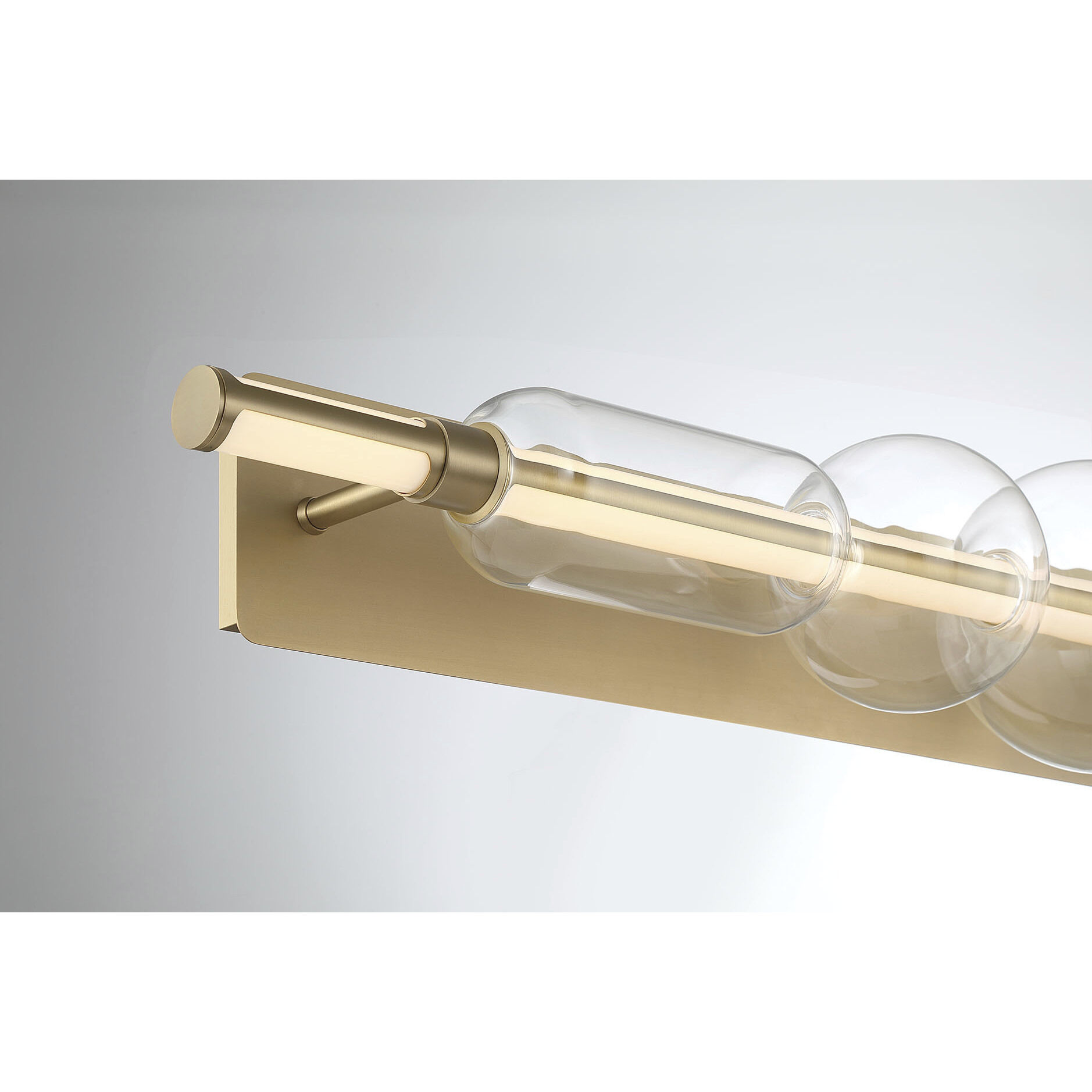 Lucent LED 40 inch Gold Vanity Light Wall Light