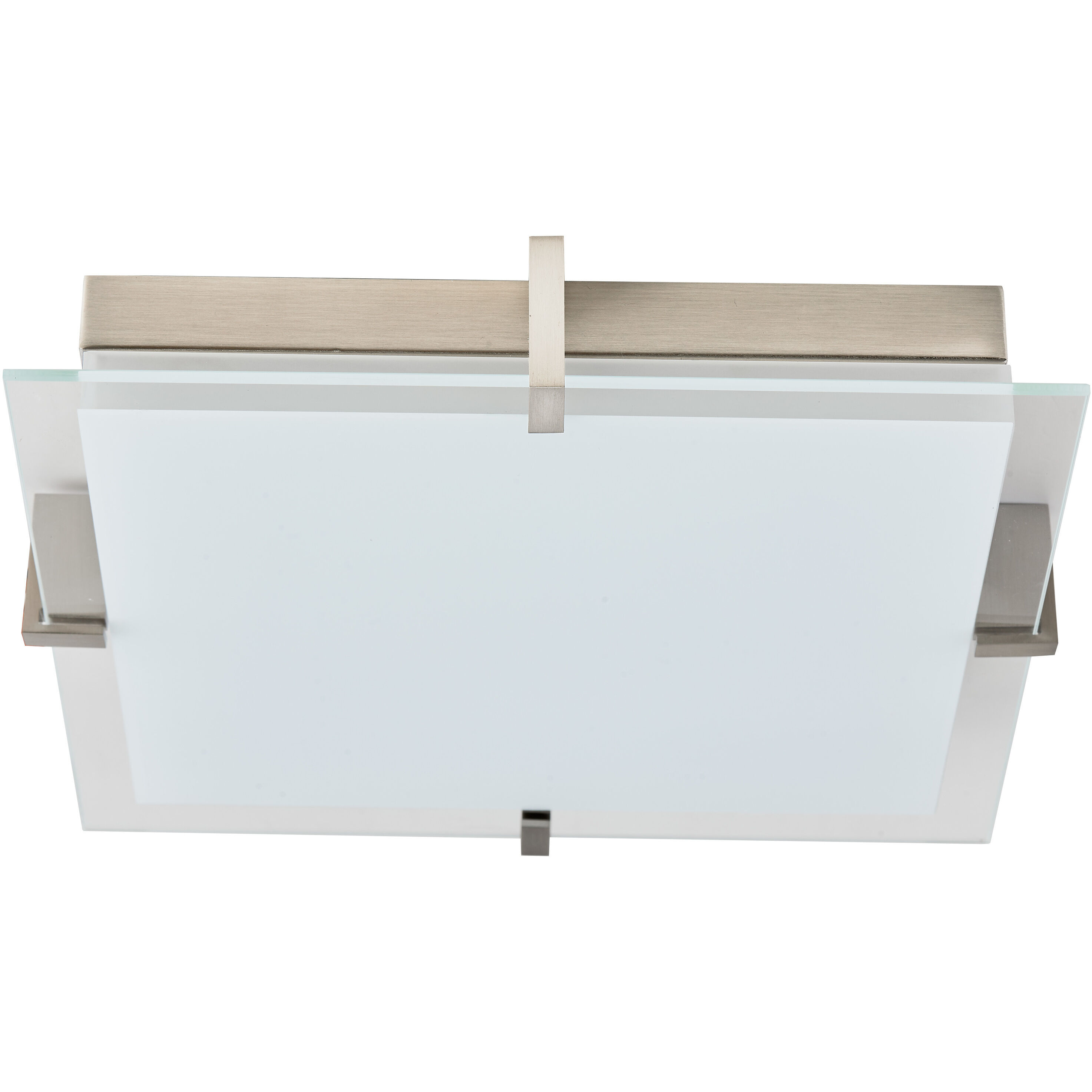 Matrix LED 12.2 inch Brushed Nickel Flush Mount Ceiling Light