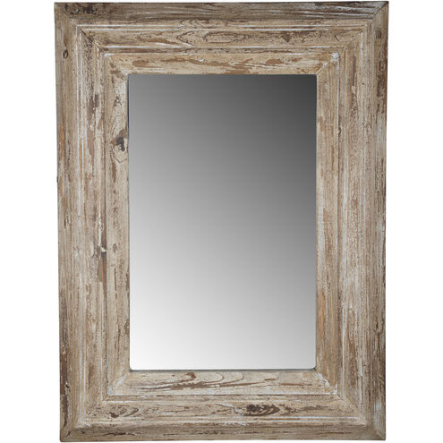 Colfax 28 X 18 inch Antique White Wall Mirror