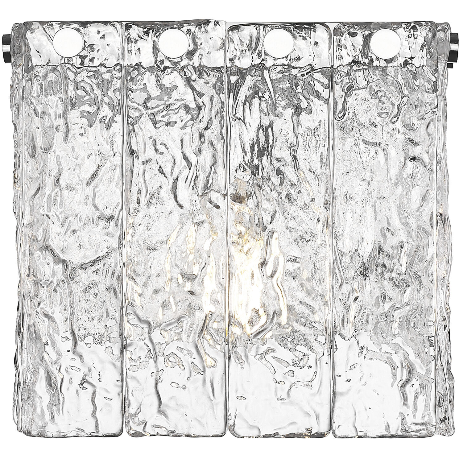 Glacier Wall Sconce Wall Light in Chrome