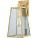 Logan 1 Light 16 inch Brown Outdoor Wall Sconce