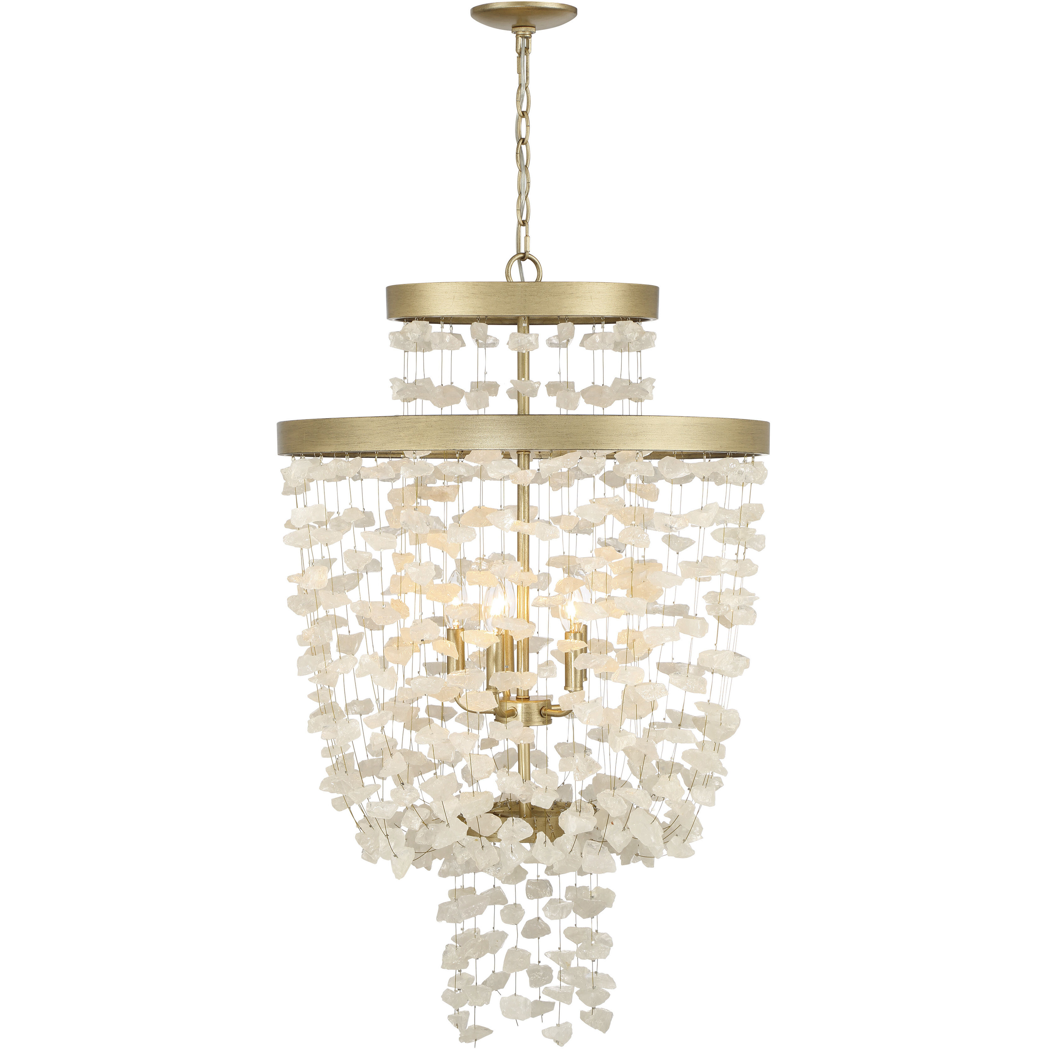 Stonybrook 5 Light 24 inch Havana Gold Pendant Ceiling Light