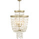 Stonybrook 5 Light 24 inch Havana Gold Pendant Ceiling Light