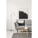 Prospect 45 inch 3.00 watt Steel Floor Lamp Portable Light in Brushed Steel