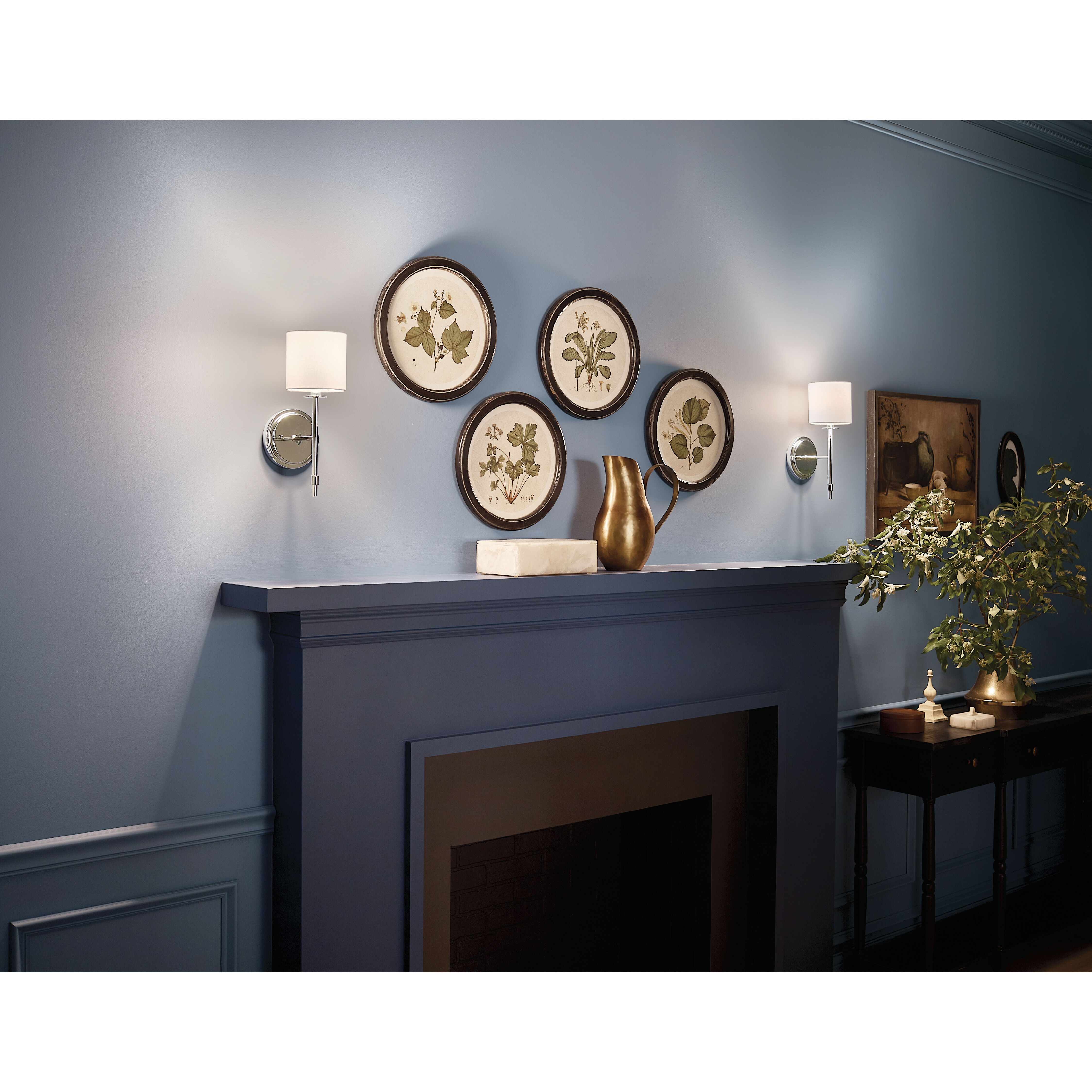 Ali 1 Light 5.25 inch Polished Nickel Wall Sconce Wall Light