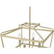 Nellita 4 Light 16 inch Vintage Brass Indoor Pendant Ceiling Light