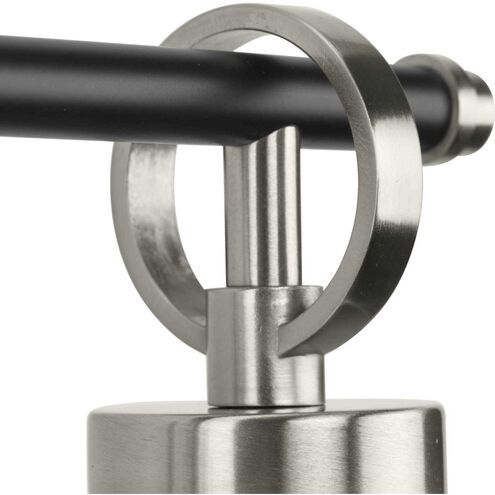 Cassell 4 Light 33.87 inch Brushed Nickel Bathroom Vanity Light Wall Light