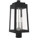 Oslo 3 Light 20.38 inch Black Outdoor Post Top Lantern