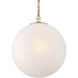 Marbelle 1 Light 15.75 inch Legacy Brass Pendant Ceiling Light