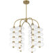 Bollavino LED 24 inch Legacy Brass Pendant Ceiling Light