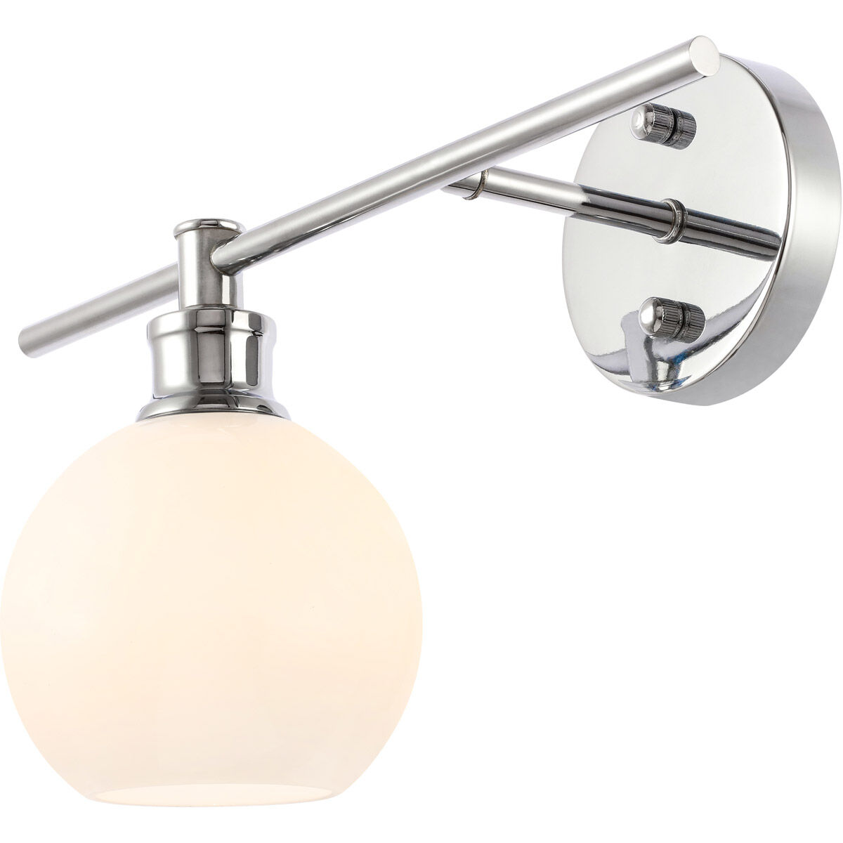 Collier 1 Light 14.7 inch Chrome Wall sconce Wall Light, Left