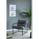 Teddy Dark Grey/Black Sling Chair