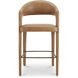 Martens 42.9 inch Brown Bar Stool