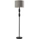 Lance 61 inch 100.00 watt Black Floor Lamp Portable Light