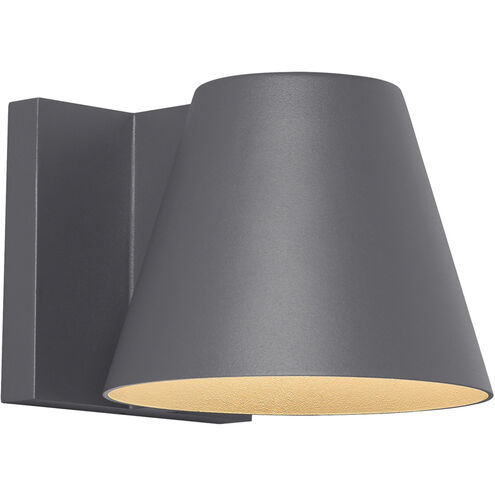 Sean Lavin Bowman LED 4.5 inch Charcoal Outdoor Wall Light in LED 80 CRI 3000K 277V, Integrated LED