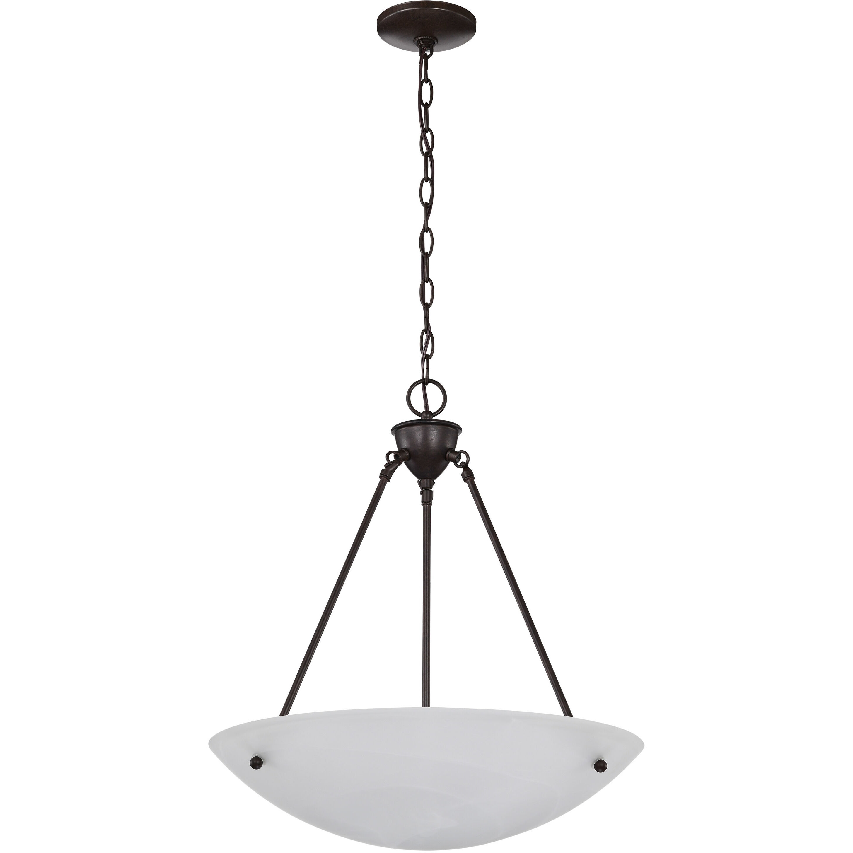 Brentwood 3 Light 23 inch Old Bronze Pendant Ceiling Light