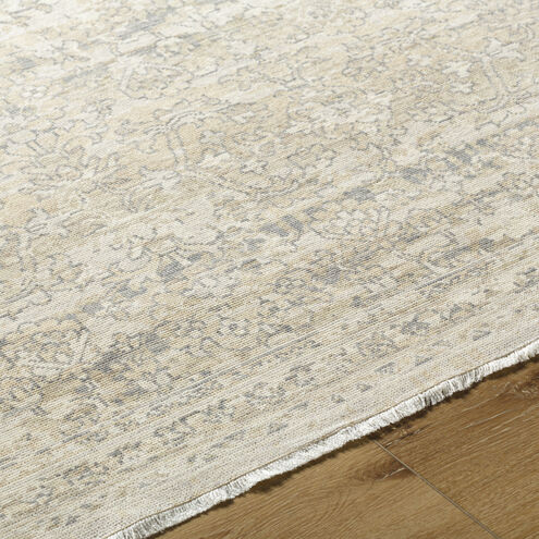 Once Upon a Time 106.3 X 77.17 inch Light Gray / Gray / Ivory / Tan / Light Brown Machine Woven Rug in 6.5 x 9