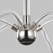 C&M by Chapman & Myers Hanover 6 Light 41.75 inch Polished Nickel Chandelier Ceiling Light