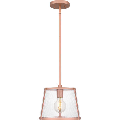 Labrant 1 Light 10.5 inch Matte Rose Gold Mini Pendant Ceiling Light