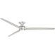 Spitfire LED Brushed Nickel Fan Light