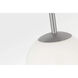 Nube 1 Light 9 inch Brushed Nickel Pendant Ceiling Light in Incandescent