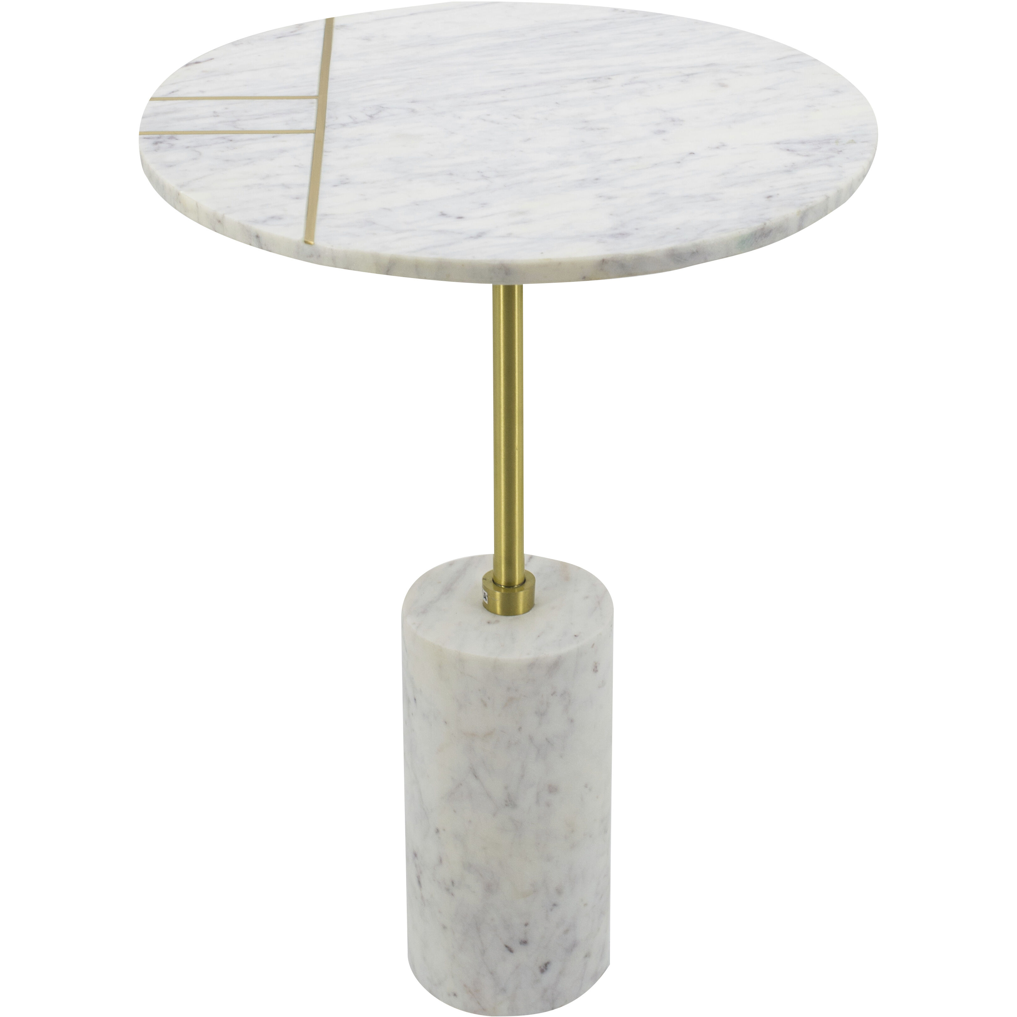 Anita 16.1 inch Brass Spray Occasional Table