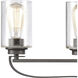 Market Square 4 Light 28 inch Oil Rubbed Bronze Vanity Light Wall Light