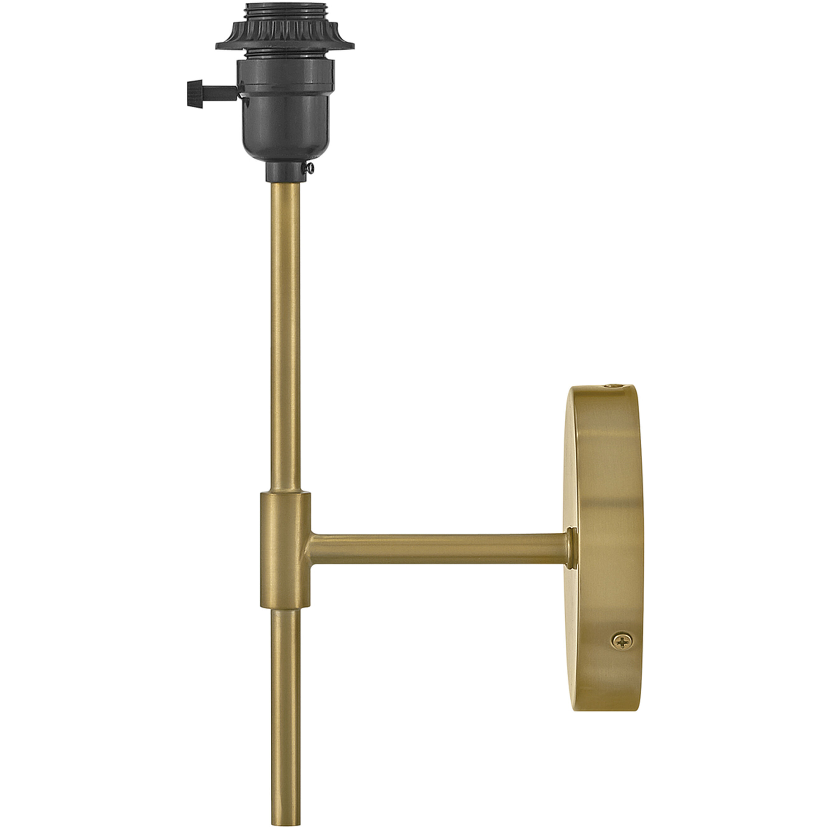 Blake LED 8 inch Lacquered Brass Sconce Wall Light