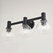 Marshall LED 23.5 inch Matte Black Bathroom Light Wall Light