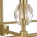 Arques Linear Chandelier Ceiling Light