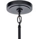 Eastmont 3 Light 23.25 inch Black Chandelier Ceiling Light, Small