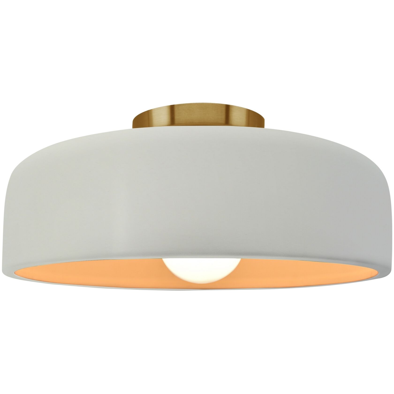 Radiance Collection - Spire Semi-Flush Ceiling Light, Form+Finish+Function