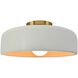 Radiance Collection - Spire Semi-Flush Ceiling Light, Form+Finish+Function