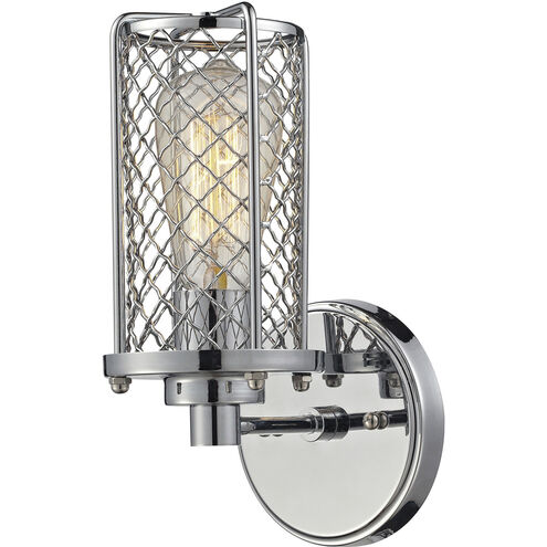 Brisbane 1 Light 5 inch Polished Chrome Sconce Wall Light