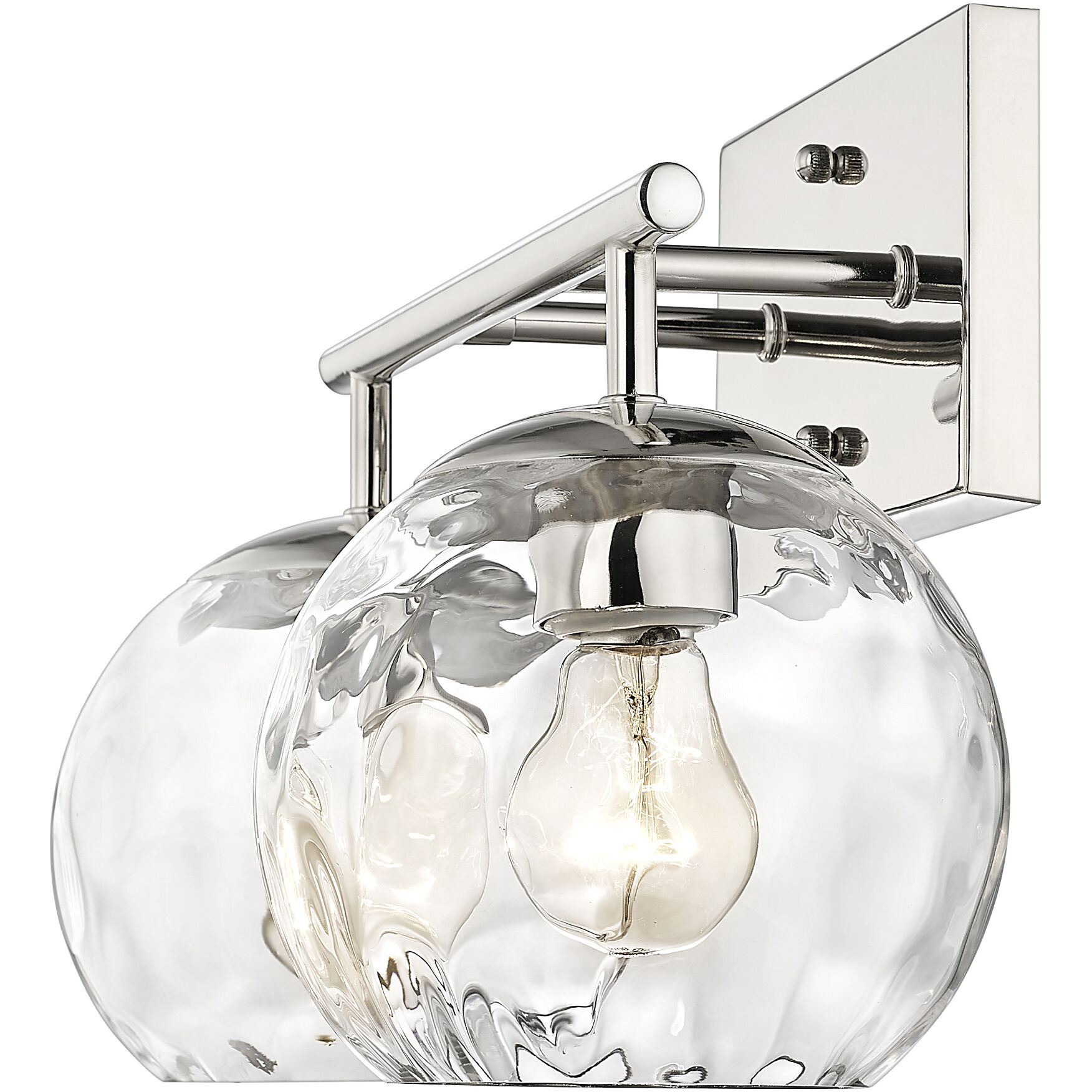Mackenzie 2 Light 16 inch Polished Nickel Vanity Light Wall Light