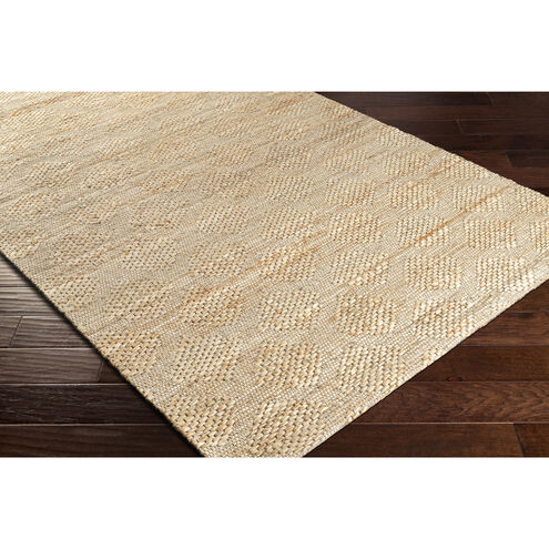 Trace 120 X 96 inch Beige/Brown Handmade Rug in 8 x 10, Rectangle