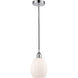 Edison Eaton 1 Light 6 inch Polished Chrome Mini Pendant Ceiling Light