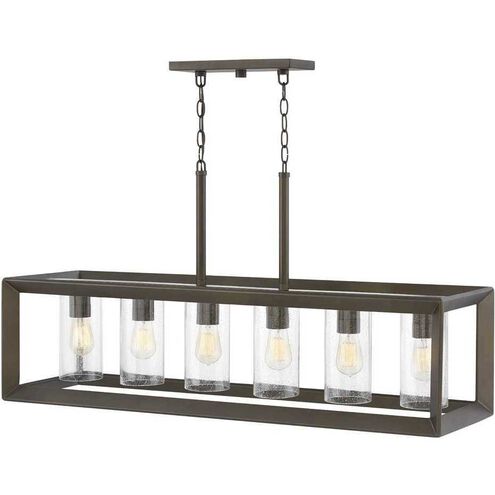 Open Air Rhodes 6 Light 42.25 inch Outdoor Pendant/Chandelier