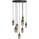 Javier 9 Light 25 inch English Bronze Multi-Port Chandelier Ceiling Light