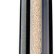 Lina Esterno 51 inch Matte Black Outdoor Wall Sconce