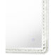 Marilyn 40 X 32 inch Chrome Illuminated Wall Mirror