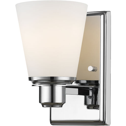 Kayla 1 Light 4.88 inch Chrome Wall Sconce Wall Light