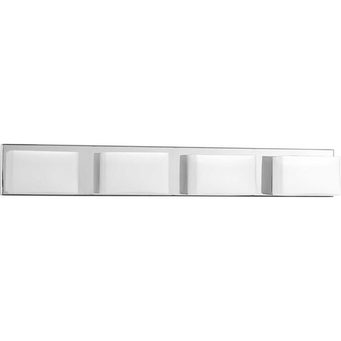 Ace LED LED 32.5 inch Polished Chrome Bath Vanity Wall Light, Progress LED