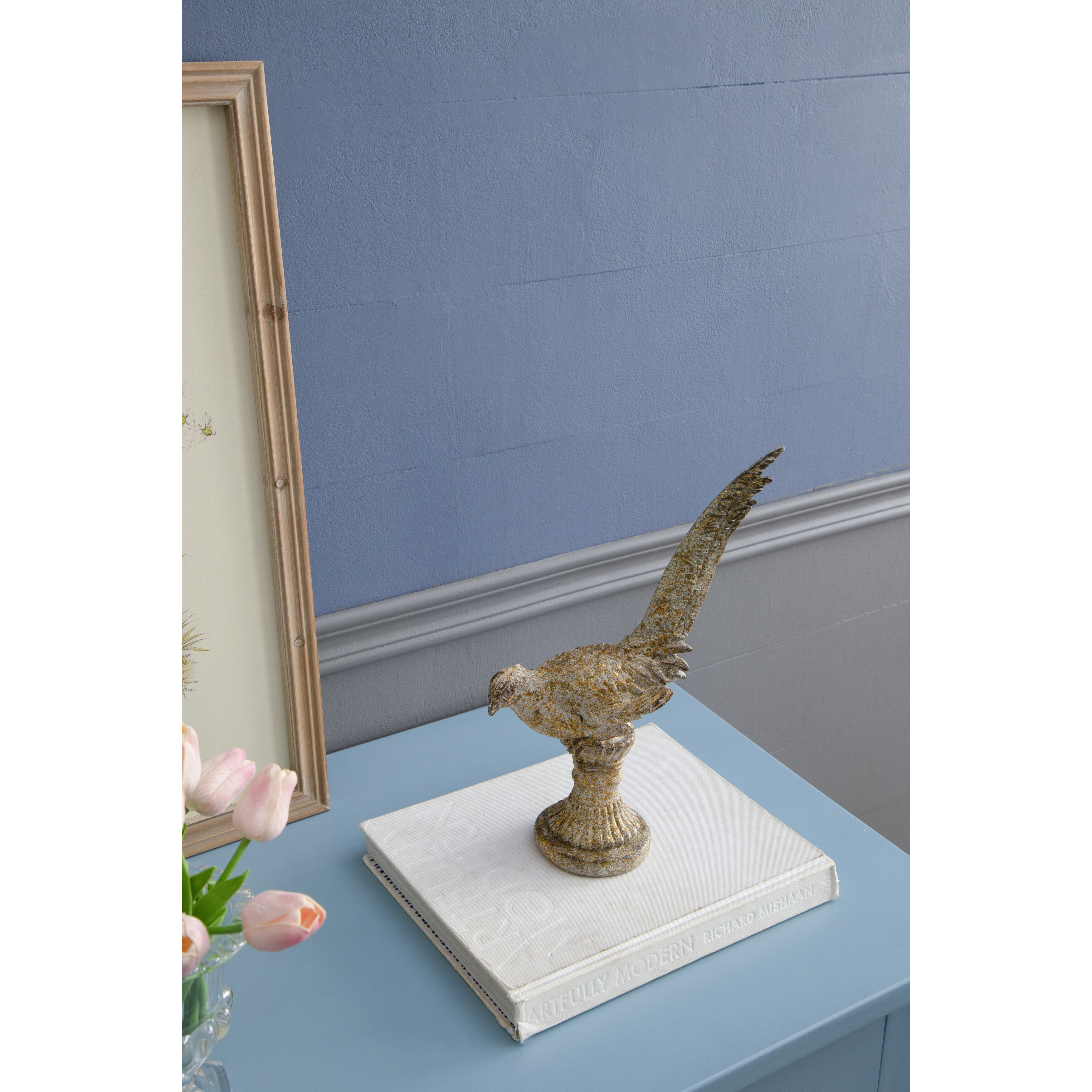 Anita Gray and Gold Figurine