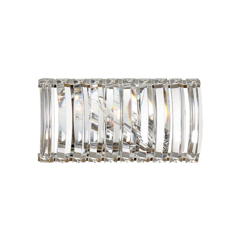 Allure 1 Light 10 inch Chrome Wall Sconce Wall Light