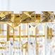 C&M by Chapman & Myers Arden 16 Light 32.88 inch Burnished Brass Chandelier Ceiling Light